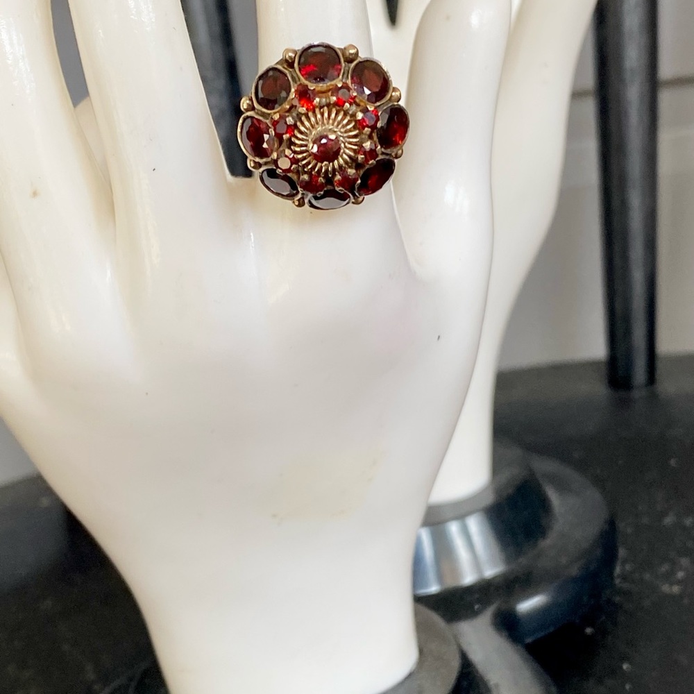 SOLD***Antique 14k Gold Victorian Bohemian ring